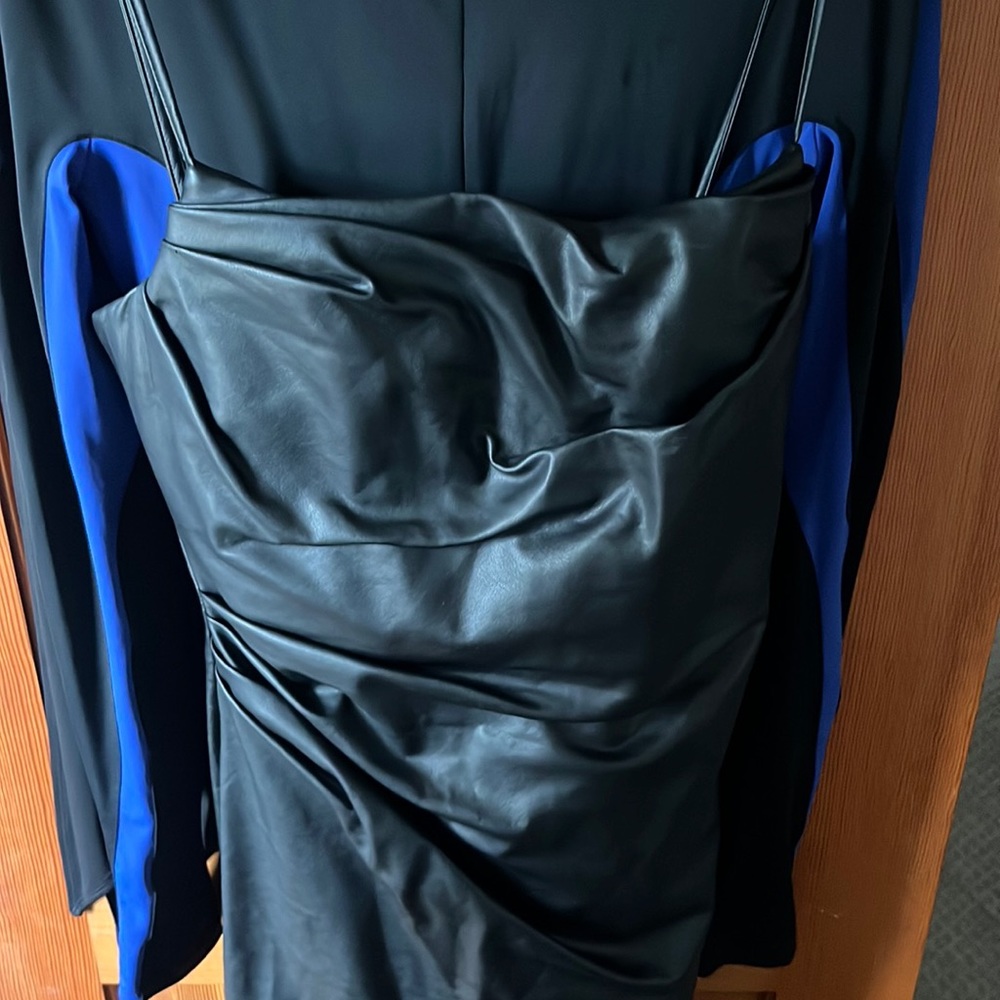 House of CB leather dress